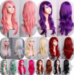 Cheveux synthétiques colorés de 70 cm pour extension cheveux (Lot 10 pièces）